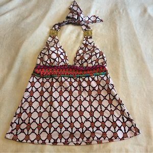 Trina Turk tankini top size 4